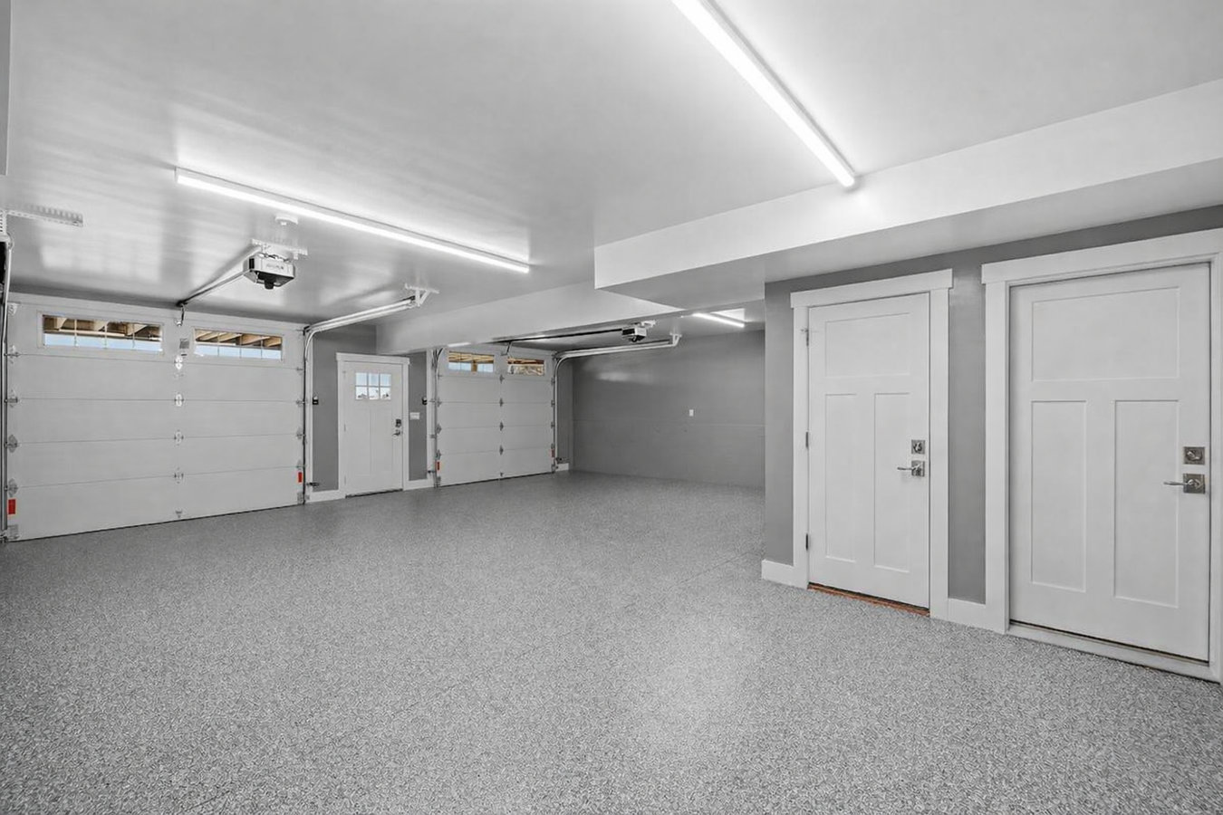 Garage floor concrete